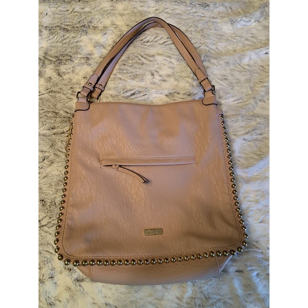 Jessica Simpson Large Purse With Charm Light Pink